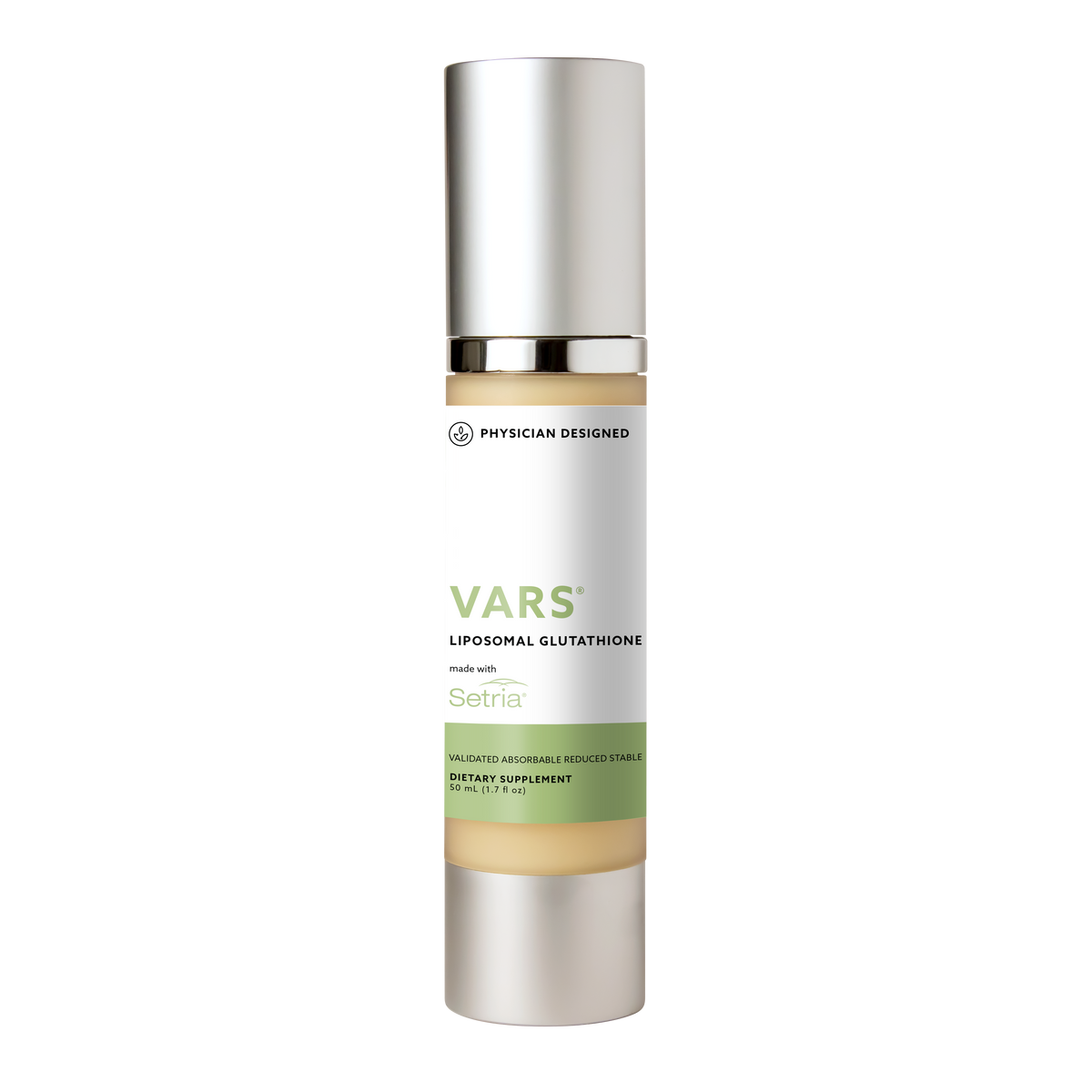 VARS Liposomal Glutathione product packaging
