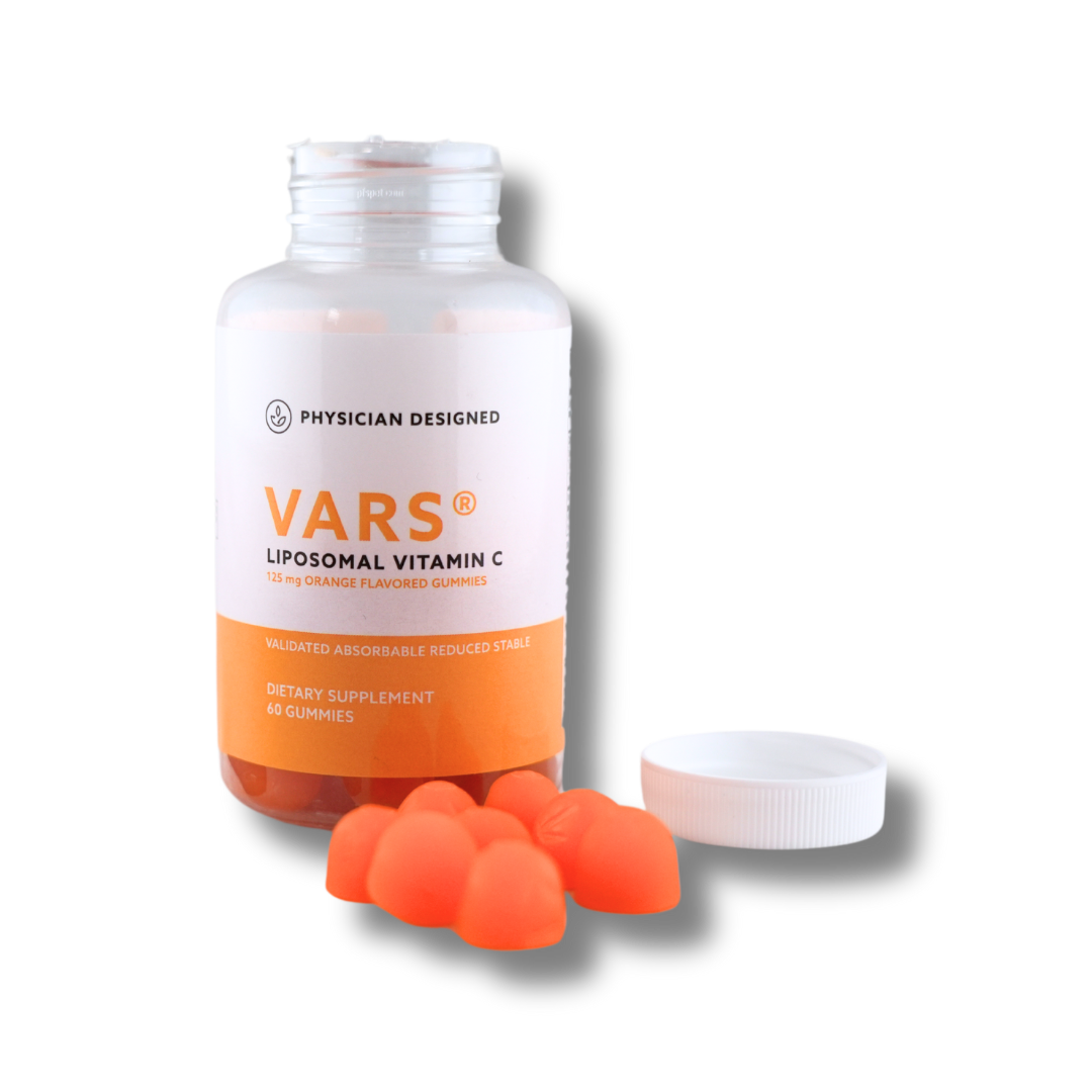 VARS Liposomal Vitamin C Gummies product packaging